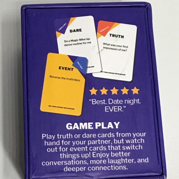 Truth Or Dare-Couples Edition-Scavenger Box - Picture 5 of 5